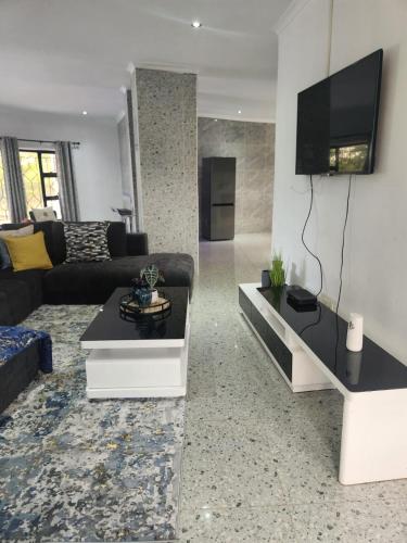 Shared lounge/TV area, KwaMahla Village Resort in Masvingo Shared lounge/TV area, KwaMahla Village Resort in Masvingo
