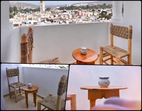 발코니/테라스, Berber Nest - Au cœur d'Agadir 6-7 Pax in 샤라프 발코니/테라스, Berber Nest - Au cœur d'Agadir 6-7 Pax in 샤라프