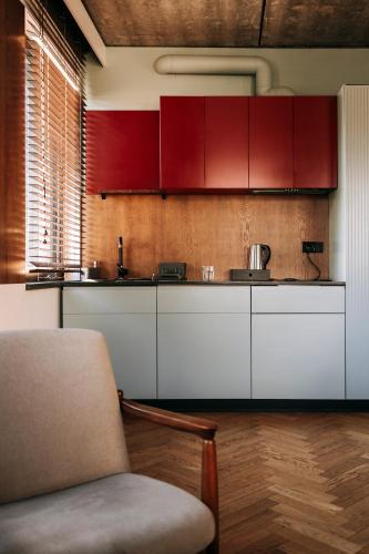 Kitchen, Willa Wincent in Gdynia Kitchen, Willa Wincent in Gdynia