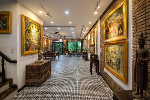 Phòng chờ chung/khu vực TV, Biệt thự Bảo tàng Nghệ thuật Hội An (Art Museum Villa Hoi An ) in Cẩm Nam Phòng chờ chung/khu vực TV, Biệt thự Bảo tàng Nghệ thuật Hội An (Art Museum Villa Hoi An ) in Cẩm Nam
