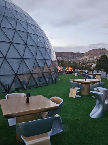餐廳, Clear Sky Resorts - Bryce Canyon - Unique Stargazing Domes in 加農維爾 (UT) 餐廳, Clear Sky Resorts - Bryce Canyon - Unique Stargazing Domes in 加農維爾 (UT)