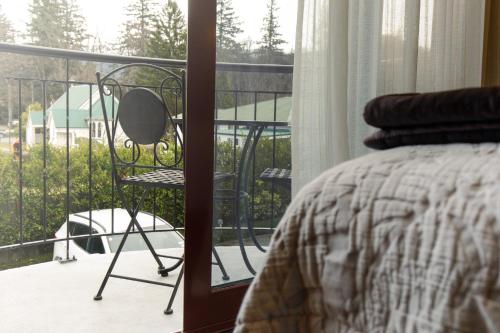 Balkong/terasse, Settlers Boutique Motel in Hanmer Springs Balkong/terasse, Settlers Boutique Motel in Hanmer Springs