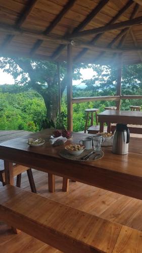 廚房, Finca Colibri Ecolodges en Pleine Nature ferry Playa Najanjo Costa Rica in 大蒙塔納 廚房, Finca Colibri Ecolodges en Pleine Nature ferry Playa Najanjo Costa Rica in 大蒙塔納
