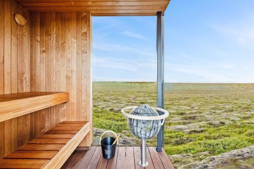 Sauna, Heathland Lodge in Hveragerdi Sauna, Heathland Lodge in Hveragerdi