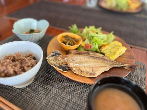 Food and beverages, Retreat Guest House Surya - WOMEN's only - near Kawazu Nanadaru Waterfalls Food and beverages, Retreat Guest House Surya - WOMEN's only - near Kawazu Nanadaru Waterfalls