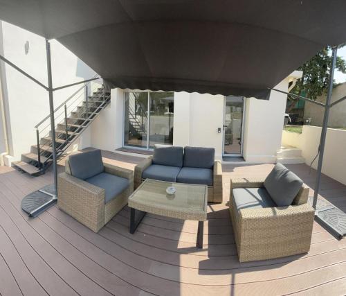 Balcony/terrace, Villa Constance - Antibes in Maure Balcony/terrace, Villa Constance - Antibes in Maure