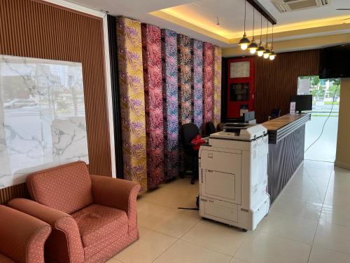 로비, Hotel Crystal Villa in 방이 로비, Hotel Crystal Villa in 방이