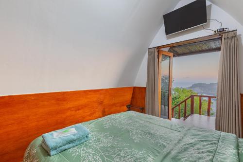 Balcony/terrace, Baron Beach Bungalow near Kukup Beach Balcony/terrace, Baron Beach Bungalow near Kukup Beach