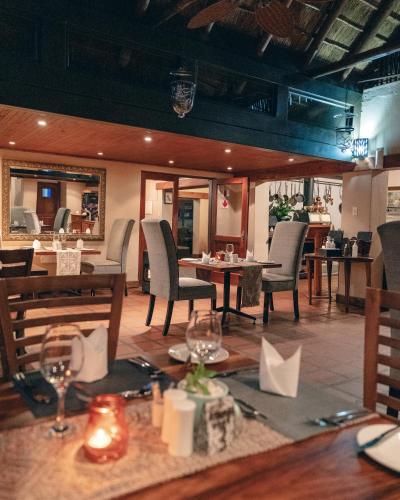 Banquet hall, African Hills Safari Lodge & Spa in Magaliesburg Banquet hall, African Hills Safari Lodge & Spa in Magaliesburg