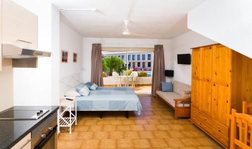 Erkély/terasz, Apartamentos Charco del Conde in La Gomera-sziget Erkély/terasz, Apartamentos Charco del Conde in La Gomera-sziget