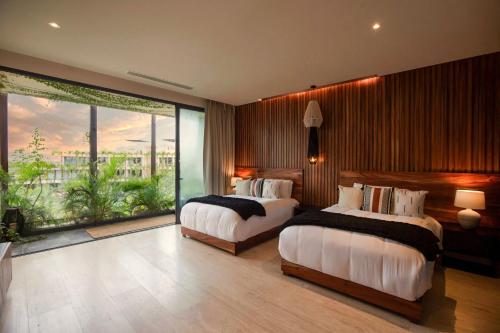 Luxury 2BR PH Pools, Coworking & Close to beach