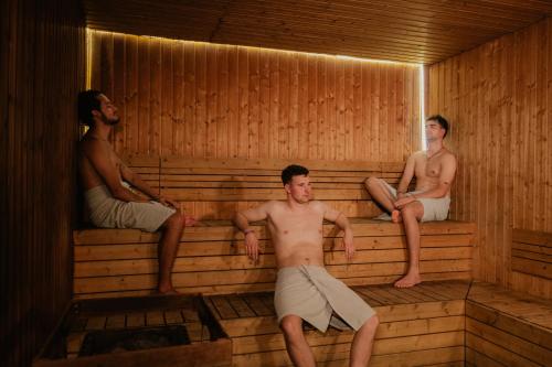 Sauna, Viajero Bogota Hostel & Spa in Bogotá Sauna, Viajero Bogota Hostel & Spa in Bogotá