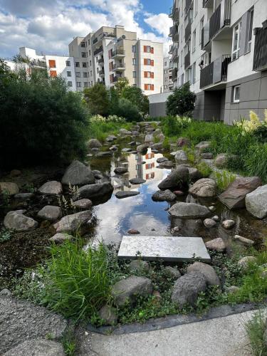 Lake Park Apartments z darmowym parkingiem