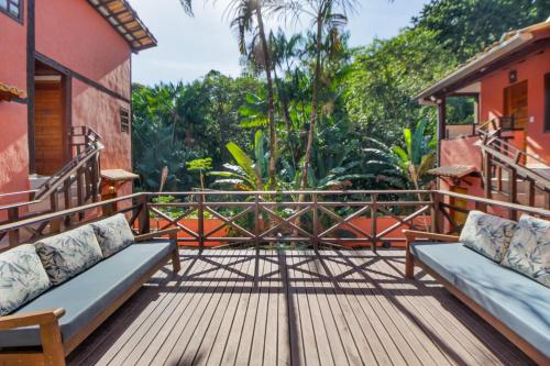 Erkély/terasz, VELINN Pousada Canoa Ilhabela in Praia da Feiticeira Erkély/terasz, VELINN Pousada Canoa Ilhabela in Praia da Feiticeira