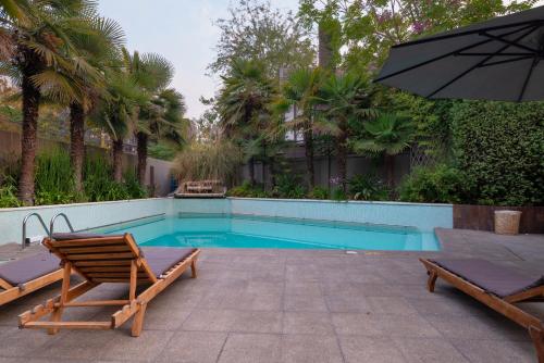 泳池, 維塔庫拉董事酒店 (Hotel Director Vitacura) in 伯伊萊海爾庫拉內 泳池, 維塔庫拉董事酒店 (Hotel Director Vitacura) in 伯伊萊海爾庫拉內