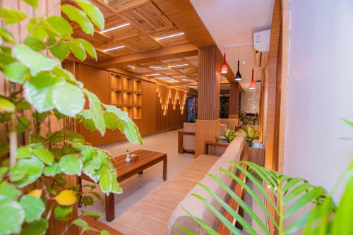 Lobby, Temple Himalaya Hotel & Spa in Pokhara Lobby, Temple Himalaya Hotel & Spa in Pokhara