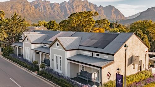 Exterior view, Macaron Guesthouse in Franschhoek Exterior view, Macaron Guesthouse in Franschhoek