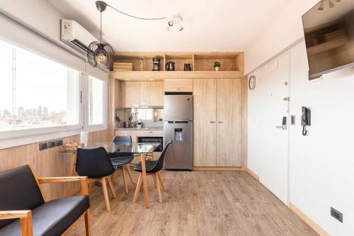 Luminoso studio con pileta y seguridad en Recoleta