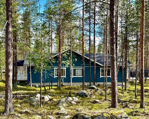 Exterior view, Hippu Holiday Home in peaceful location near Akaslompolo in Akaslompolo Exterior view, Hippu Holiday Home in peaceful location near Akaslompolo in Akaslompolo