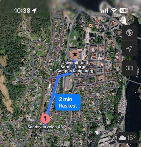 2 bedroom appartment - walking distance to the Technology Park, City Center & Uni - Fully furnished in Kongsberg 2 bedroom appartment - walking distance to the Technology Park, City Center & Uni - Fully furnished in Kongsberg