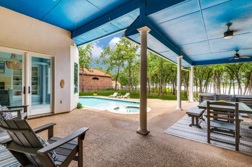 Waterfront Luxury Living with 4-BR Pool and Views in Lake Dallas Waterfront Luxury Living with 4-BR Pool and Views in Lake Dallas