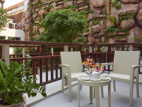 Balcony/terrace, The Agate Pattaya Boutique Resort in Dong Tarn Beach Balcony/terrace, The Agate Pattaya Boutique Resort in Dong Tarn Beach