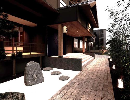 Exterior view, Yunoyado Onsen-Jiaoxi in Yilan Exterior view, Yunoyado Onsen-Jiaoxi in Yilan