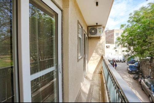 Balcony/terrace, Hotel Aiims in New Delhi and NCR Balcony/terrace, Hotel Aiims in New Delhi and NCR