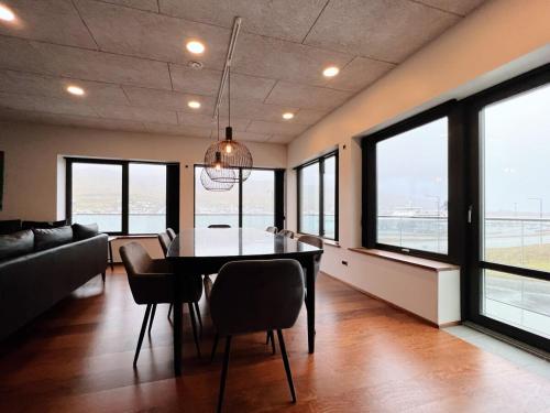 Stunning Ocean View Penthouse Apartment in Trongisvágur Stunning Ocean View Penthouse Apartment in Trongisvágur
