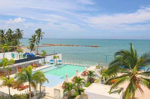 Hermoso Apartamento Frente al Mar 3 Habitaciones BM31 in La Cazada Hermoso Apartamento Frente al Mar 3 Habitaciones BM31 in La Cazada