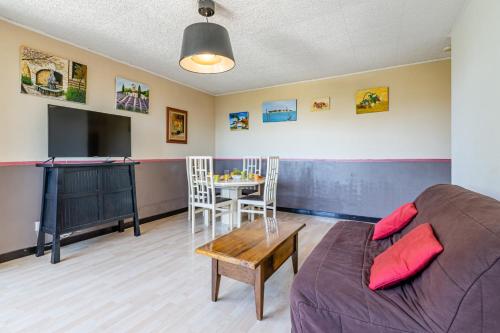 Shared lounge/TV area, Escapade ensoleille in La Rose Shared lounge/TV area, Escapade ensoleille in La Rose