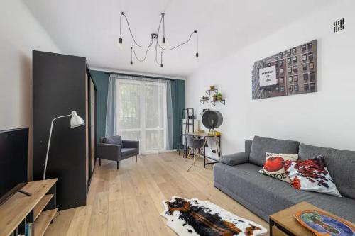 Loft 1-Bedroom Apartment in Green Mokotów WWA87