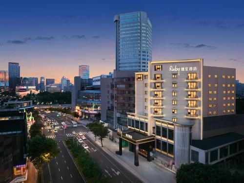 Tampilan eksterior, Ruby Bella Hotel Ningbo Old Bund in Old Bunch Circle Tampilan eksterior, Ruby Bella Hotel Ningbo Old Bund in Old Bunch Circle