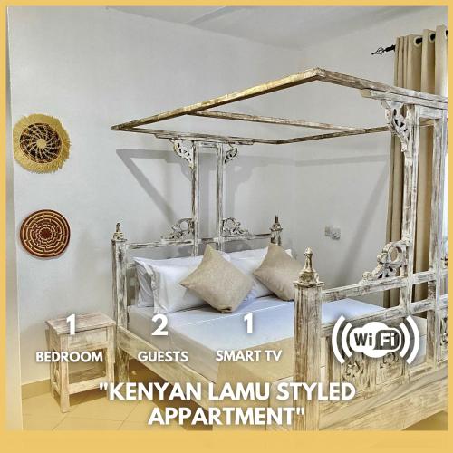 Coastal Lamu Styled 1 bedroom in Diani, near the beaches