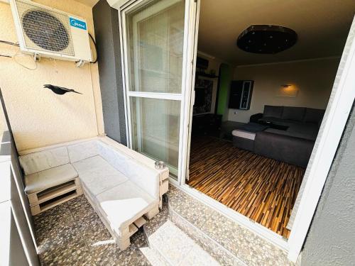 parveke/terassi, BLA Apartman in Szentes parveke/terassi, BLA Apartman in Szentes