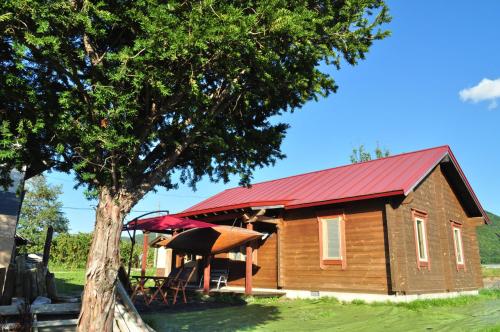 ogród, Eco-friendly Log Cottage - be with nature near Goro's Stone House ogród, Eco-friendly Log Cottage - be with nature near Goro's Stone House