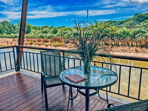 Balcony/terrace, Koh Lanta Amantra Lake view Resort in Sang Kha Ou Balcony/terrace, Koh Lanta Amantra Lake view Resort in Sang Kha Ou