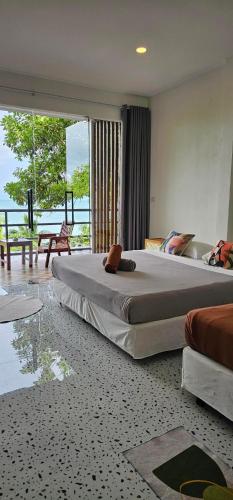 Balcony/terrace, Viking Holiday Resort in Ao Sangthian Balcony/terrace, Viking Holiday Resort in Ao Sangthian