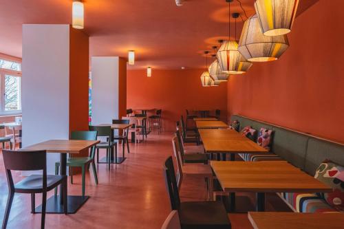 Restaurant, Davos Youth Hostel in Davos Restaurant, Davos Youth Hostel in Davos