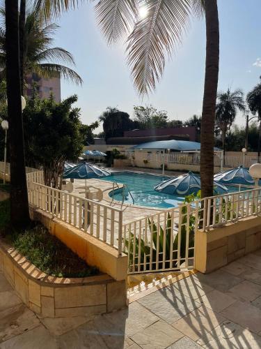 Water park, Flat Thermas Dos Buritis in Popular Water park, Flat Thermas Dos Buritis in Popular