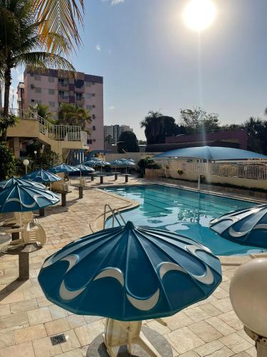 Water park, Flat Thermas Dos Buritis in Popular Water park, Flat Thermas Dos Buritis in Popular