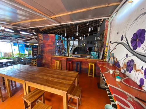 Restaurant, Casona Don Juan Hostel in San Gil Restaurant, Casona Don Juan Hostel in San Gil