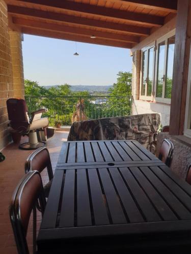 Balcony/terrace, Guest House G & G in Castelnuovo Di Porto Balcony/terrace, Guest House G & G in Castelnuovo Di Porto