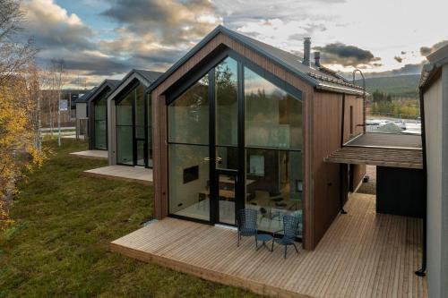 Exterior view, Joikun Lumo by Hi Yllas in Akaslompolo Exterior view, Joikun Lumo by Hi Yllas in Akaslompolo