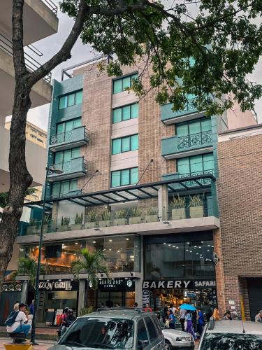 Exterior view, Hotel Sebas 202 in Caracas Exterior view, Hotel Sebas 202 in Caracas