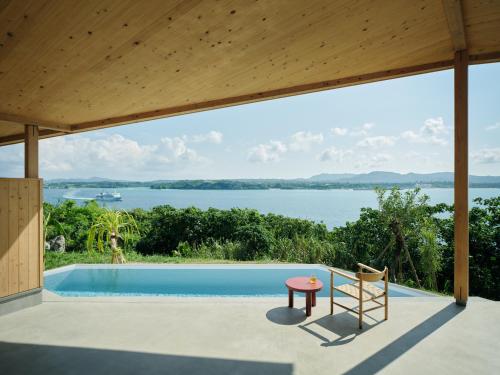 Balcony/terrace, YAWN YARD Kouri Island in Nakijin Balcony/terrace, YAWN YARD Kouri Island in Nakijin