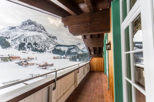 陽台/露台, Hotel Plattenhof in 萊希市中心 陽台/露台, Hotel Plattenhof in 萊希市中心