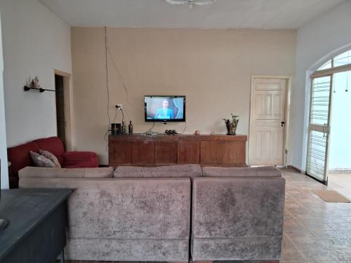 Shared lounge/TV area, Hostel Repou-Z in Goiania Shared lounge/TV area, Hostel Repou-Z in Goiania