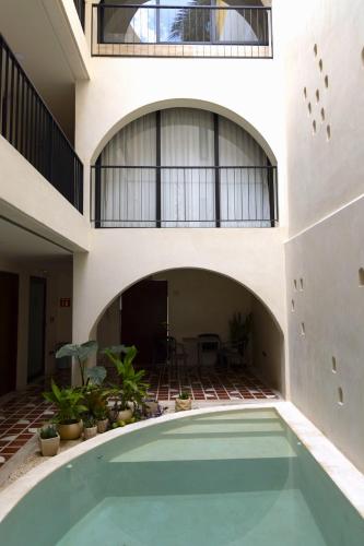 Buitenkant, Moreira Hotel Boutique in Merida Buitenkant, Moreira Hotel Boutique in Merida