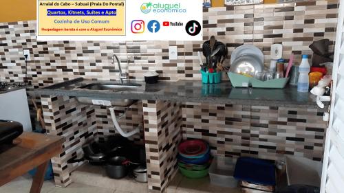 厨房, Arraial do Cabo – Subuai Village - Aluguel Econômico (Arraial do Cabo – Subuai Village - Aluguel Economico) in 阿拉亚尔-杜卡布 厨房, Arraial do Cabo – Subuai Village - Aluguel Econômico (Arraial do Cabo – Subuai Village - Aluguel Economico) in 阿拉亚尔-杜卡布